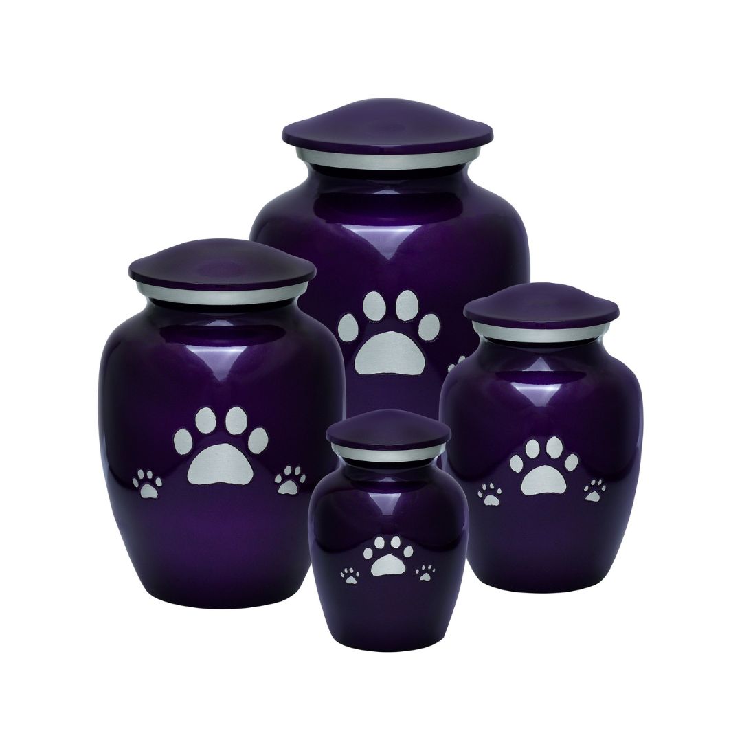 Purple Classic Pet Urns – Model-1