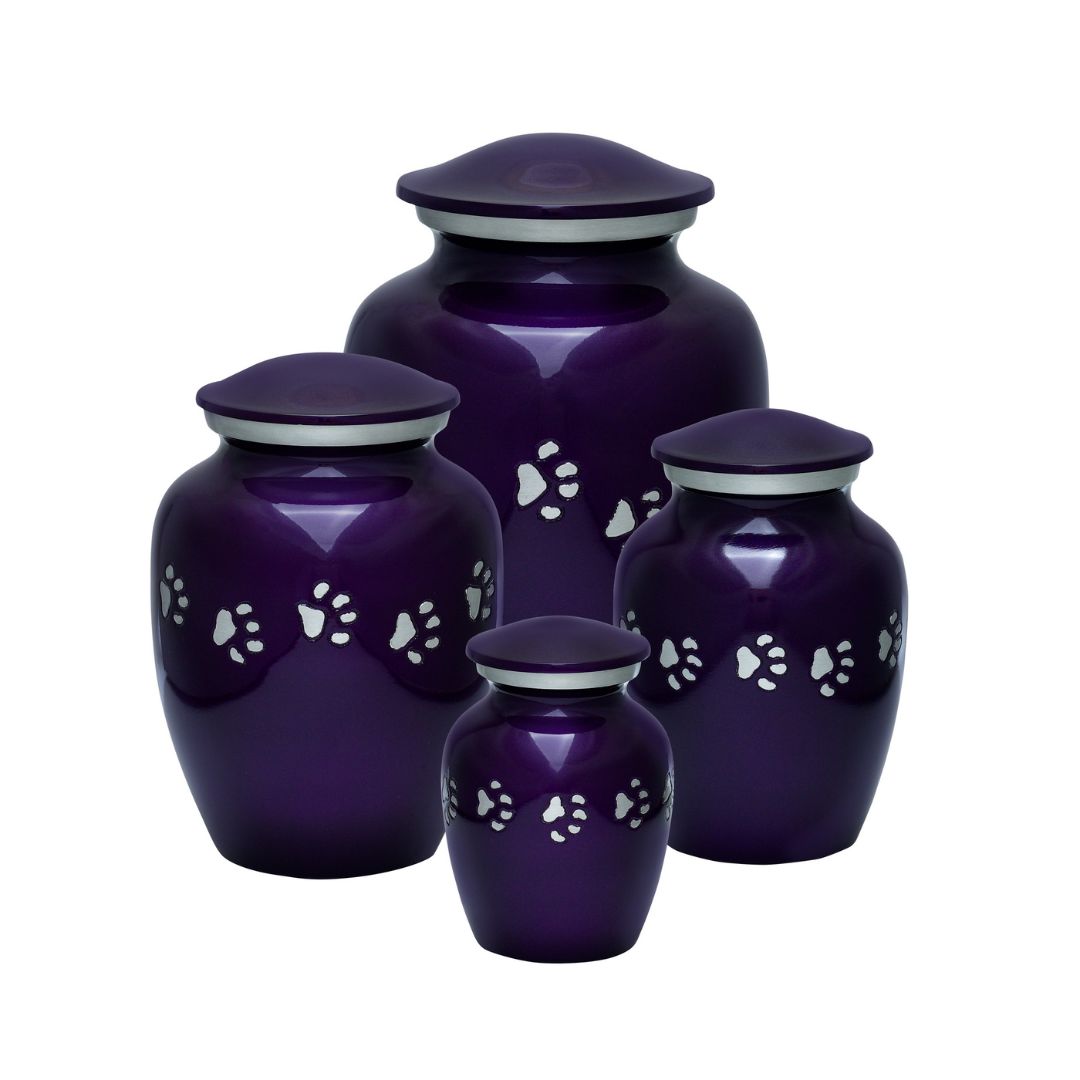 Purple Classic Pet Urns – Model-2