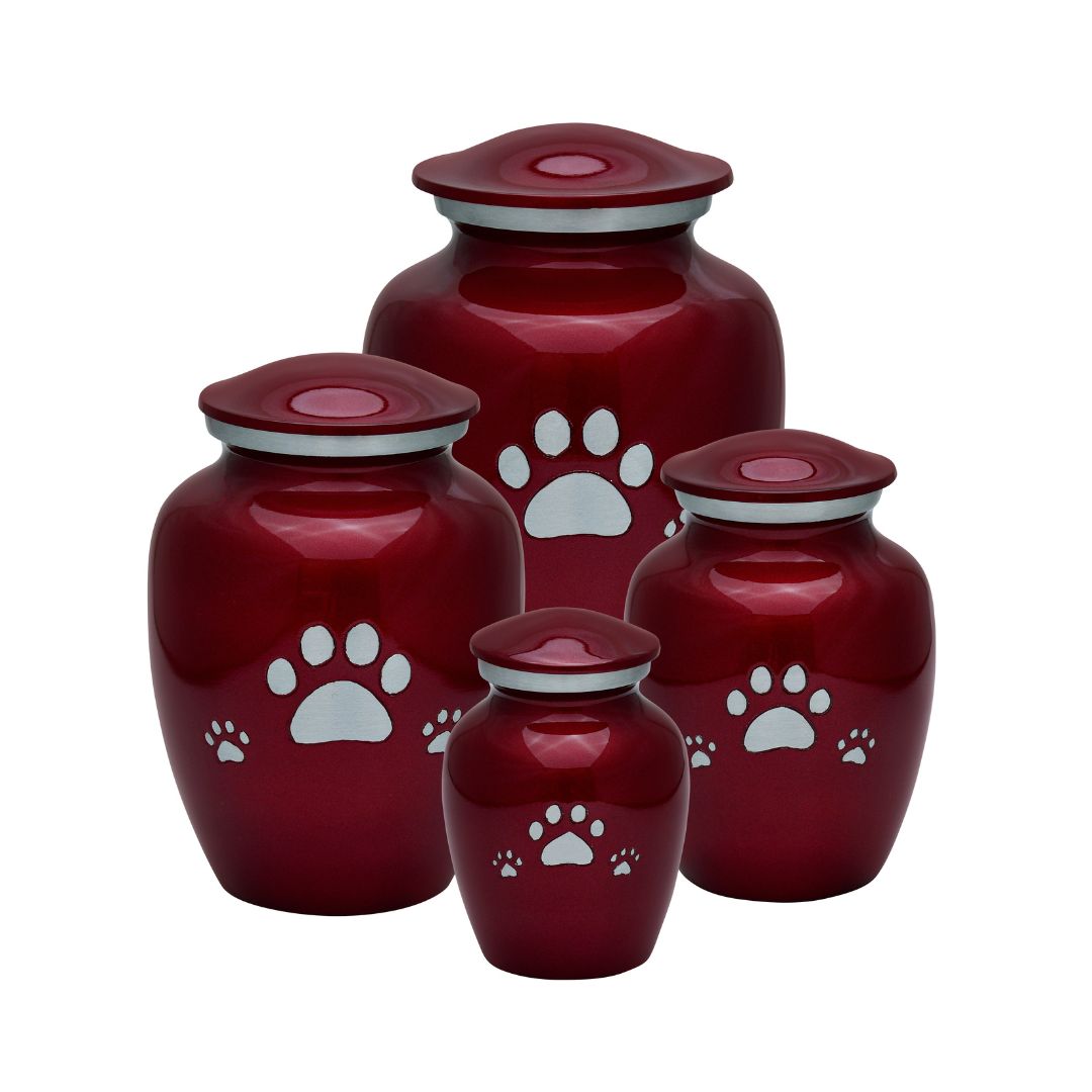 Red Classic Pet Urns – Model-1